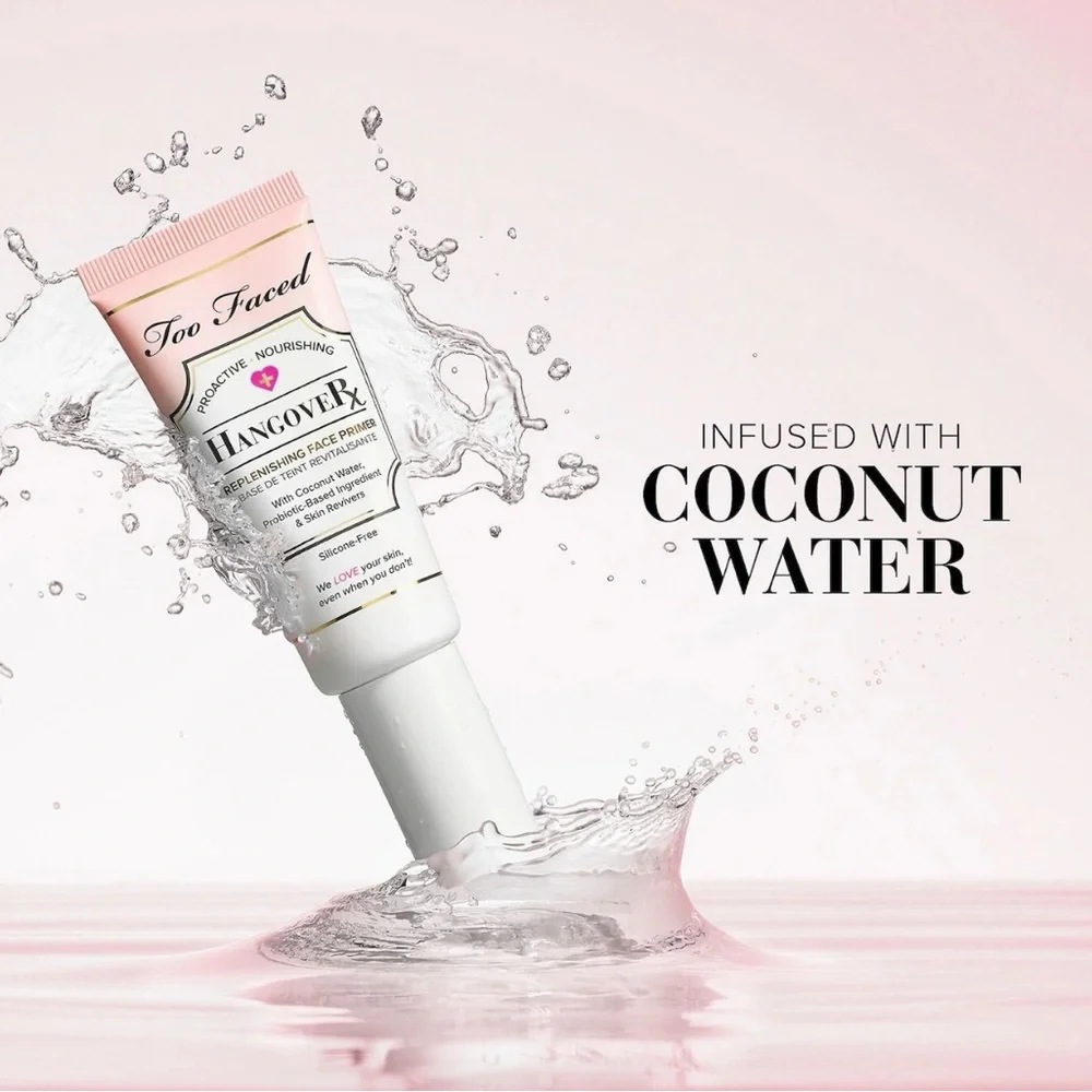 Too Faced - Hangover RX Replenishing Face Primer | Full-Size - 1.35oz | NIB